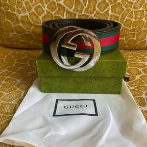 Men’s Authentic Gucci Belt Size 48